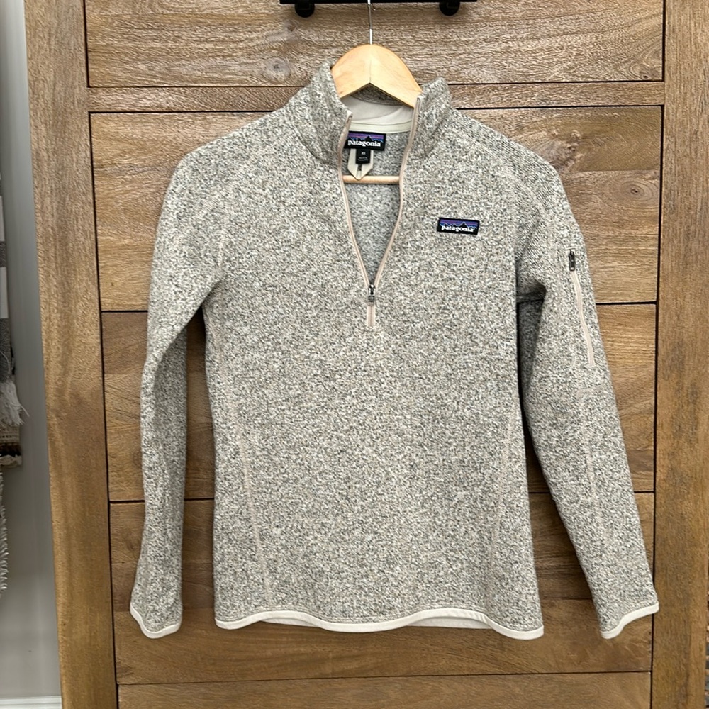Patagonia Better Sweater Pullover, Quarter Zip Fleece, XS